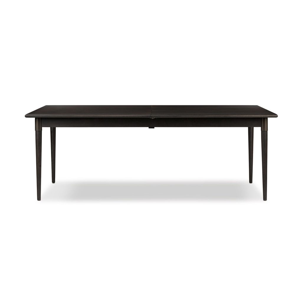 Harper Extension Dining Table - Black Mango Veneer Finish