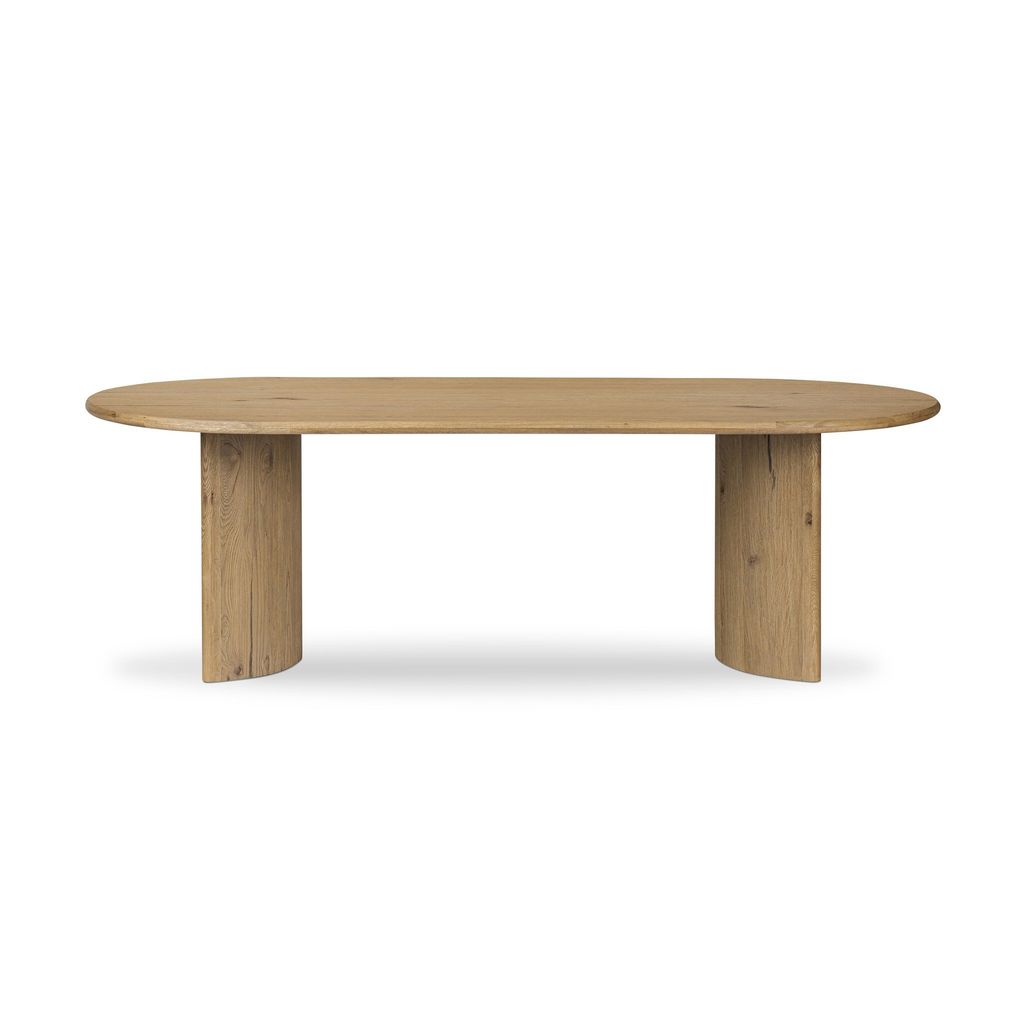 Preview image for Paden Dining Table - Worn Oak Veneer Finish