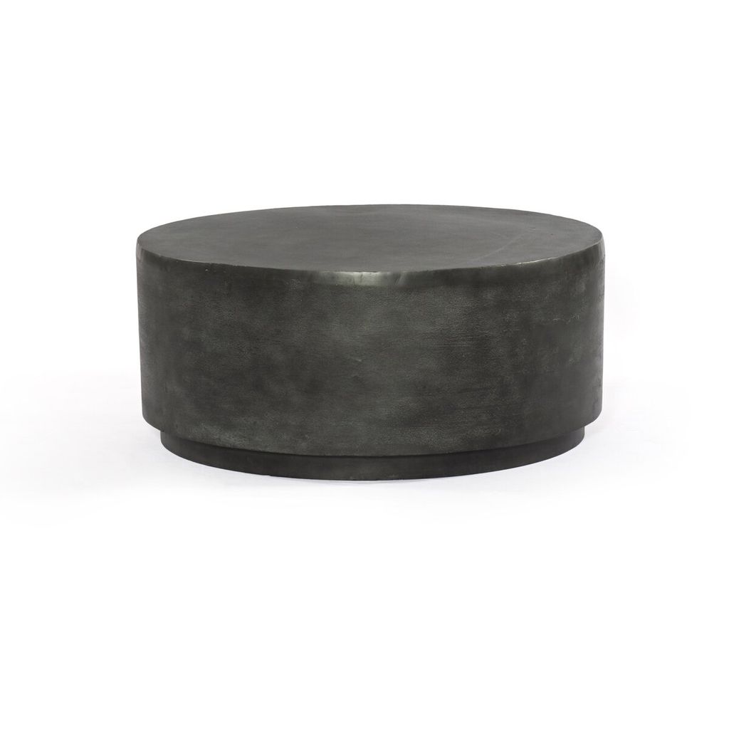 Javi Outdoor Coffee Table, Aged Grey