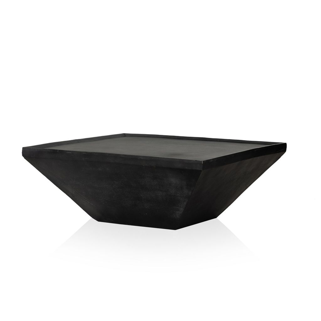 Drake Outdoor Coffee Table - Aged Grey Finish