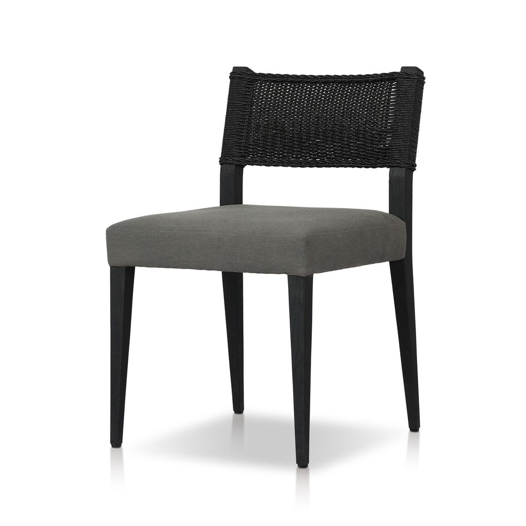 Ferris Outdoor Dining Chair - Arashi Graphite Cover