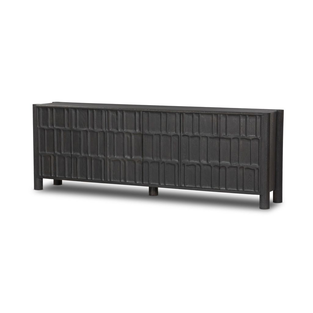 Ezri Sideboard - Black Oak Finish