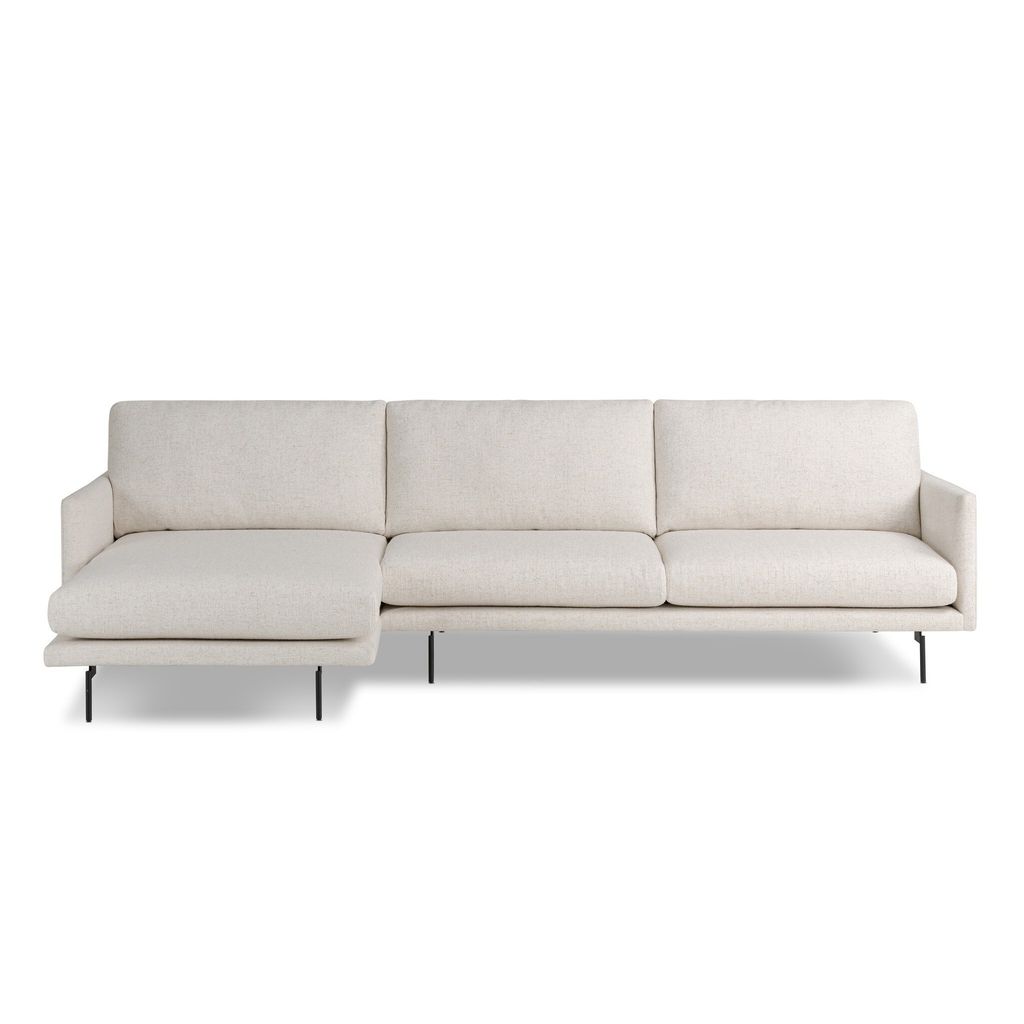 Preview image for Melle 2-Piece Sectional - Left Chaise Configuration - Omari Natural Cover