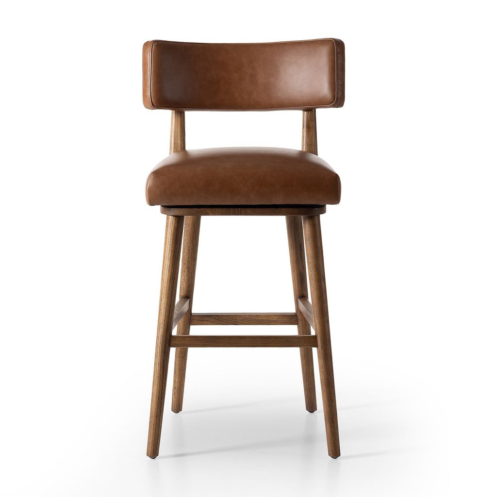 Preview image for Cardell Swivel Bar + Counter Stool - Bar Size - Sonoma Chestnut Cover