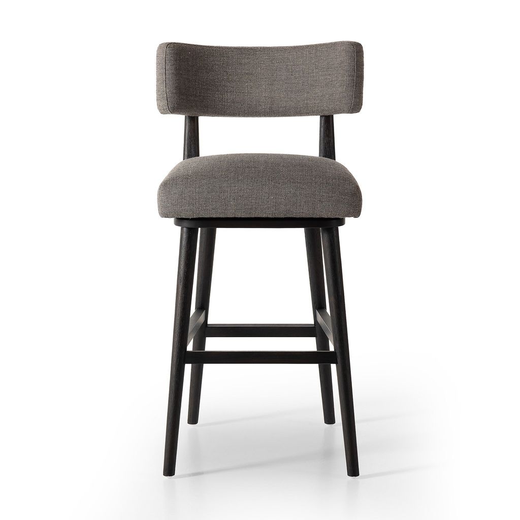 Cardell Swivel Bar + Counter Stool - Bar Size - Alcala Nickel Cover