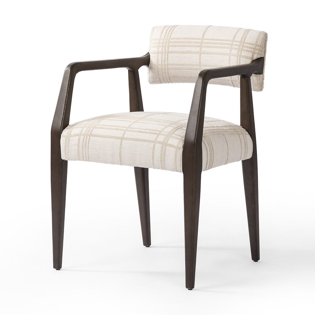 Tyler Dining Armchair - Sheffield Ivory Cover