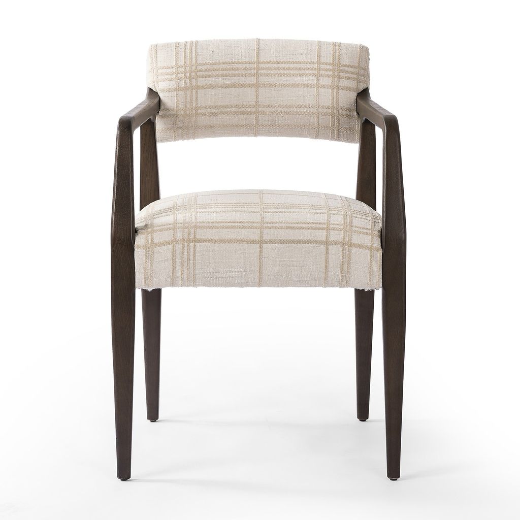 Tyler Dining Armchair - Sheffield Ivory Cover