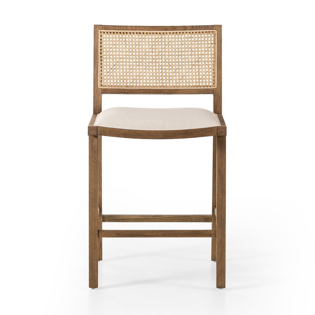 Sage Bar + Counter Stool - Counter Size - Savile Flax Cover