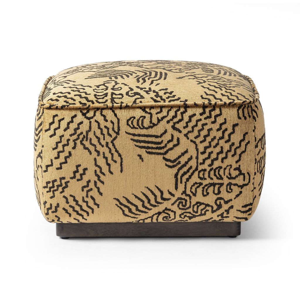 Preview image for Sinclair Square Ottoman - 21" Size - Balkan Ochre Cover
