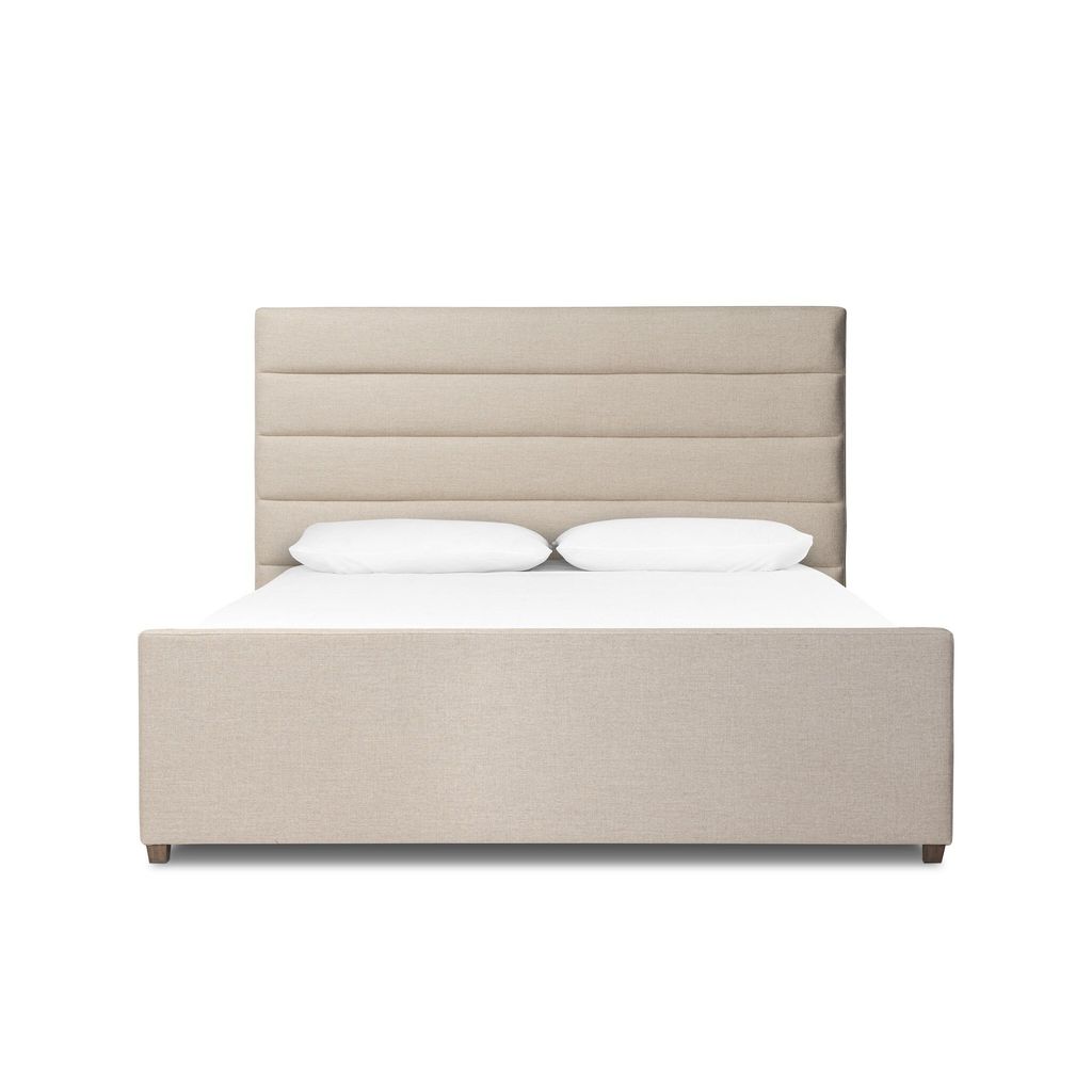Daphne Bed - Queen Size - Alcala Taupe Cover