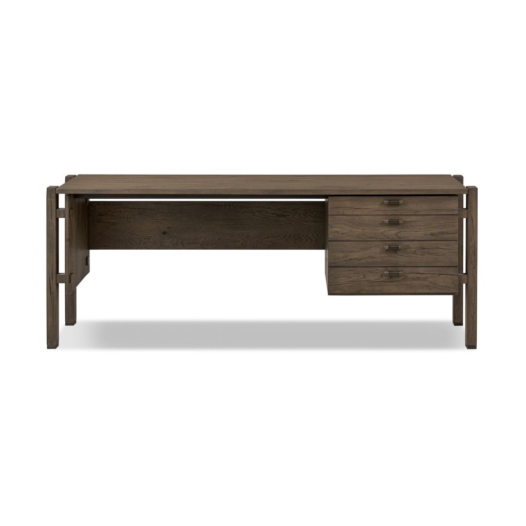 Marcela Desk - Grey Reclaimed French Oak Finish