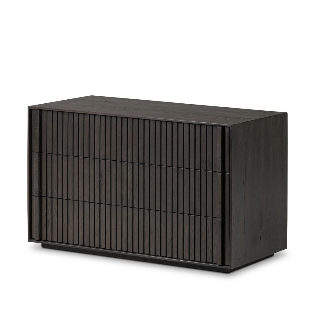 Leo Nightstand - Smoked Black Finish
