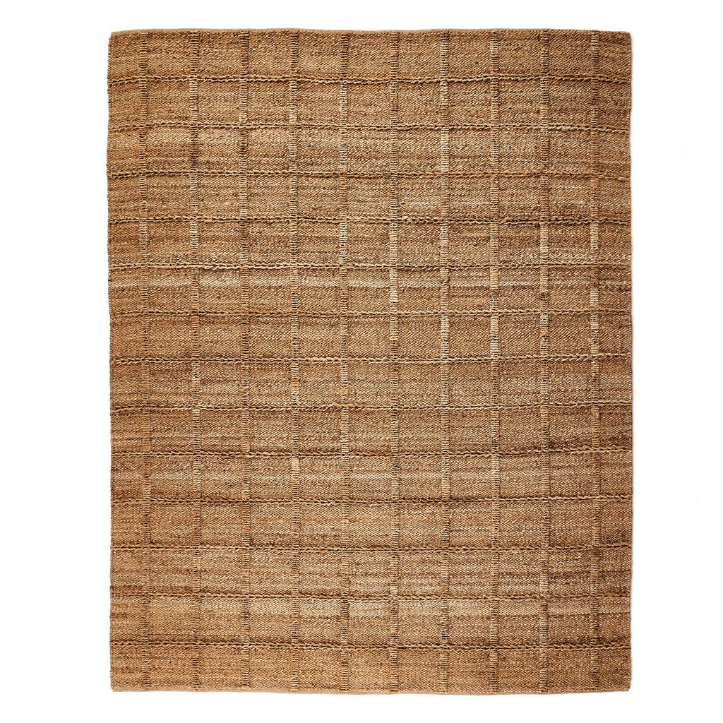 Preview image for Grid Jute Rug - Natural Grid Jute Color - 8'X10' Size