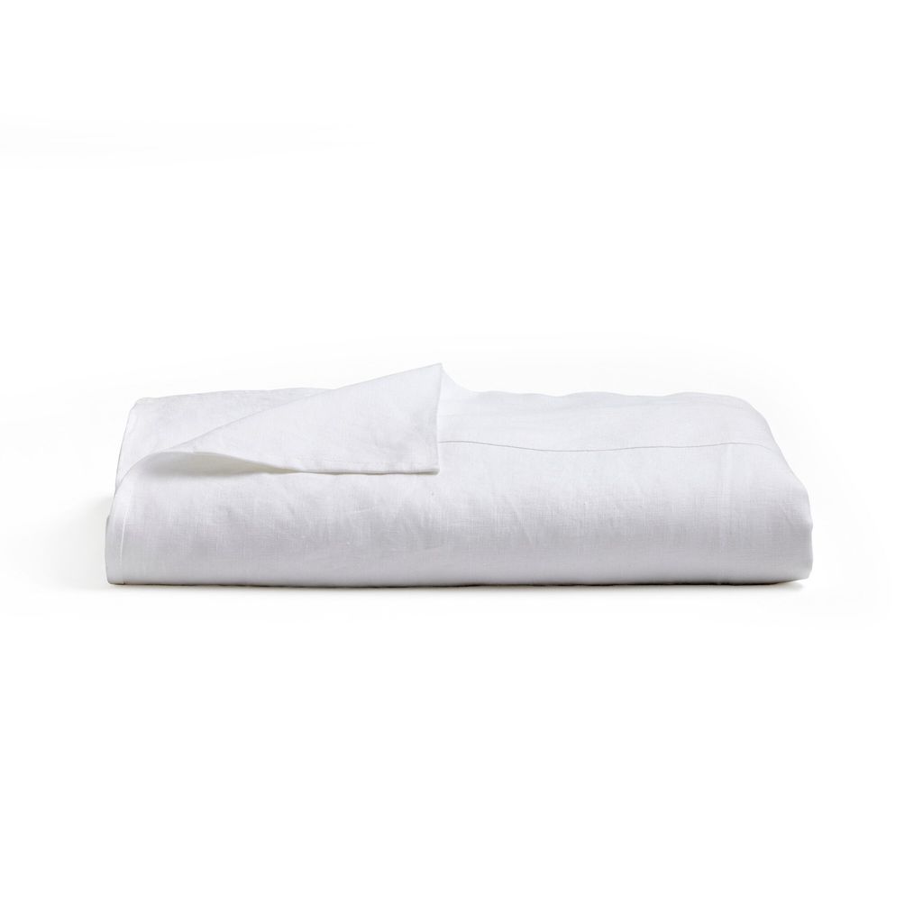 Sable Flat Sheet - Sable White Cover - Queen Size