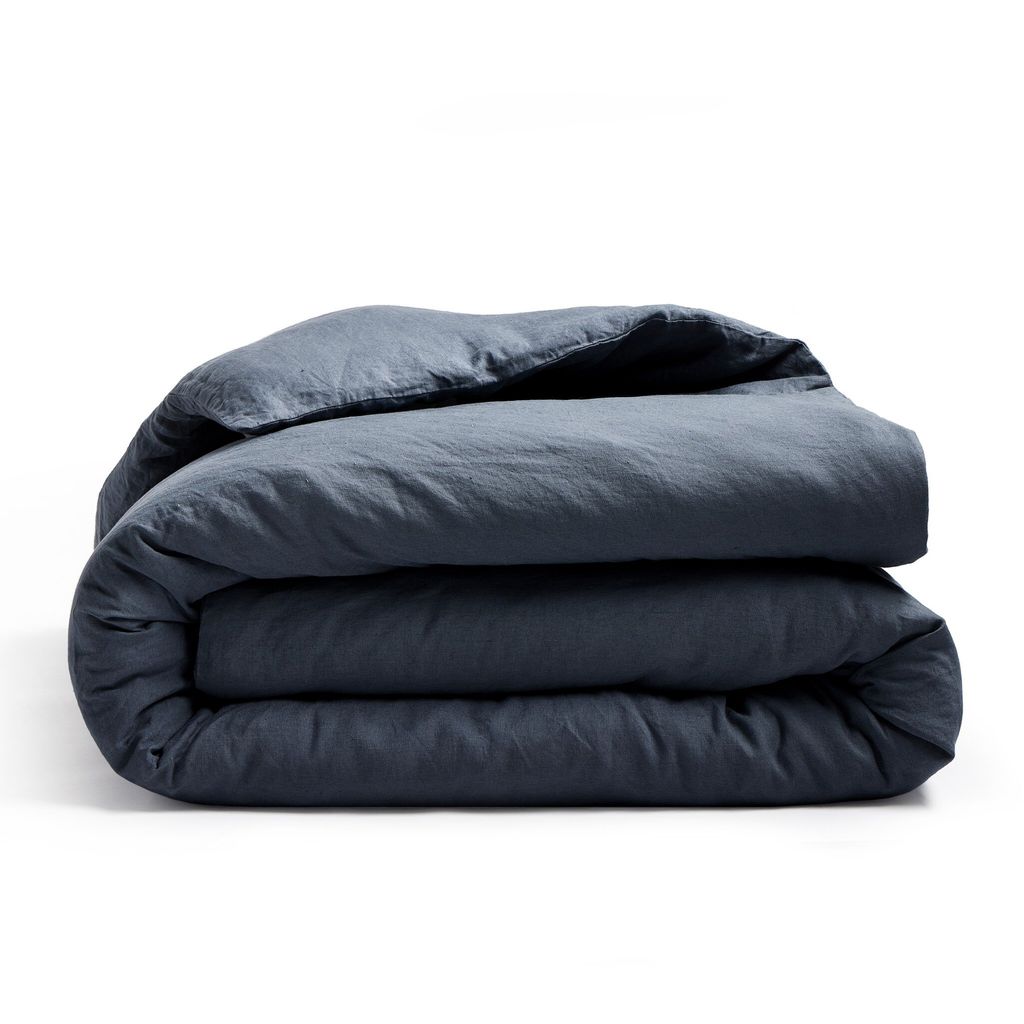 Preview image for Sable Duvet Cover - Sable Navy Cover - Queen Size