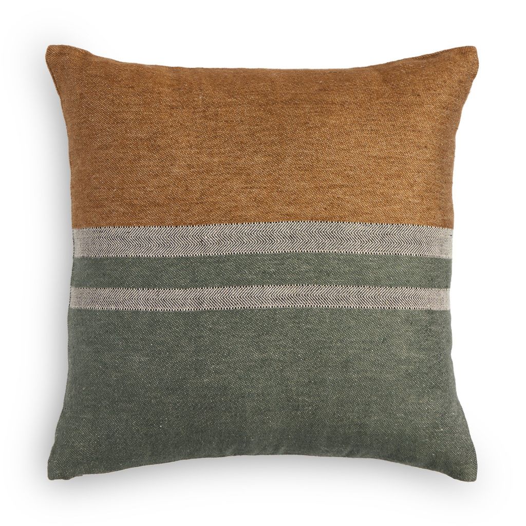Blocked Accent Pillow