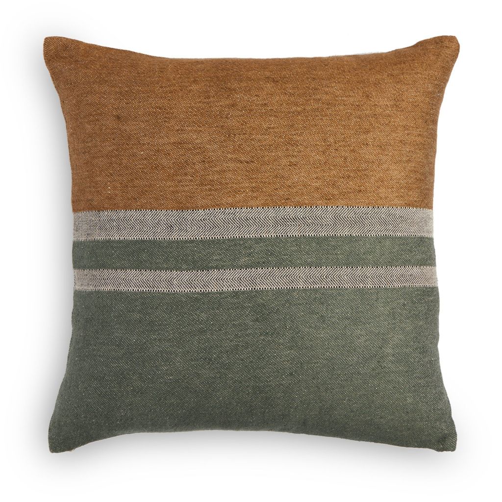 Blocked Accent Pillow