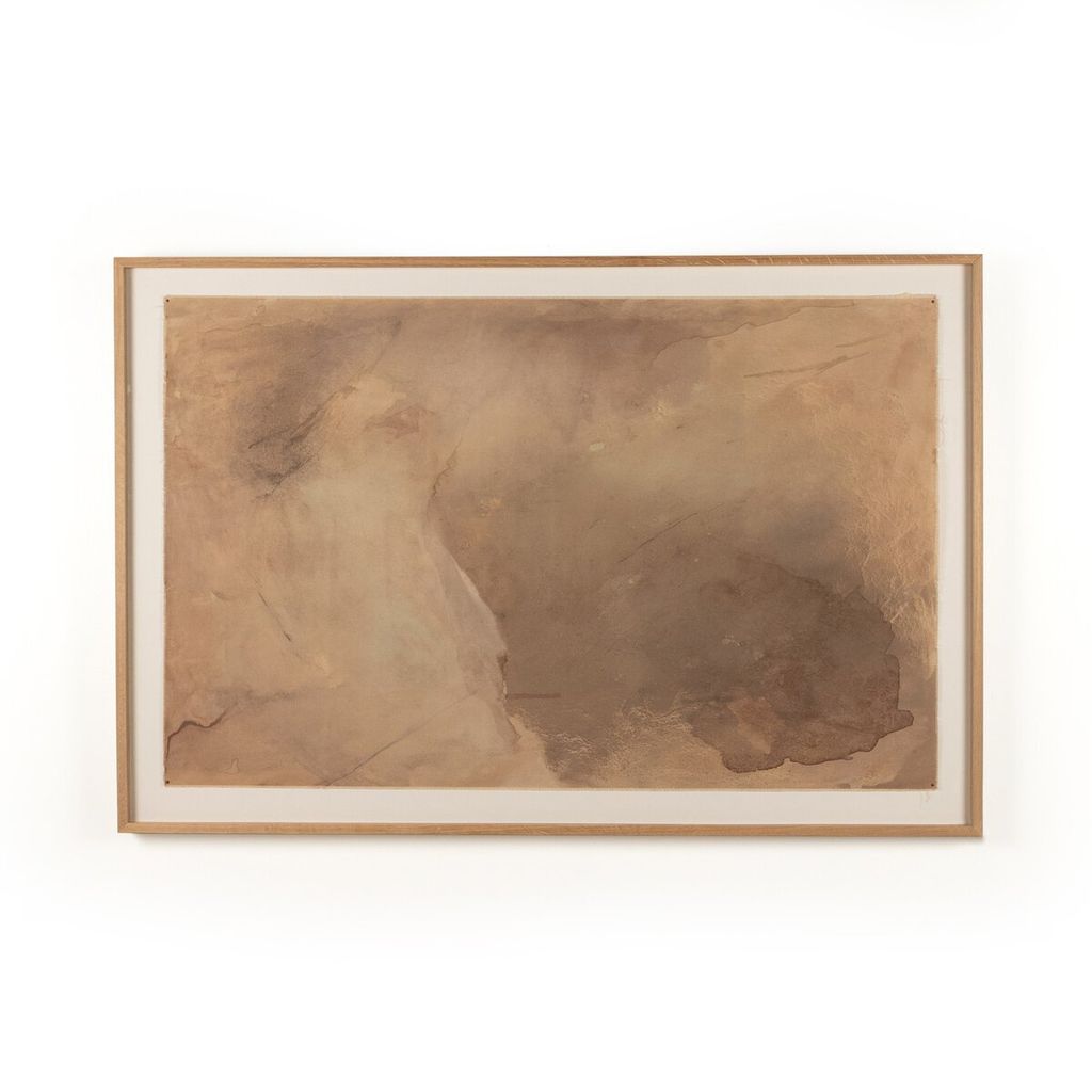 Mushroom Fields By Molly Supplee 72" X 48", Vertical Grain 2.5 White Oak