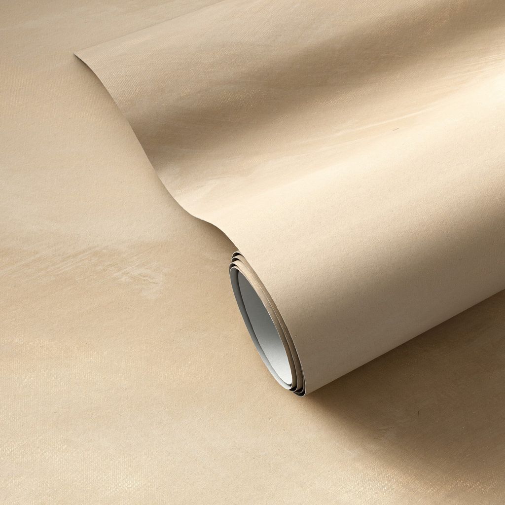 Preview image for Limewash Mural By Fh Art Studio - Limewash Cream Color - 312"X132" Size
