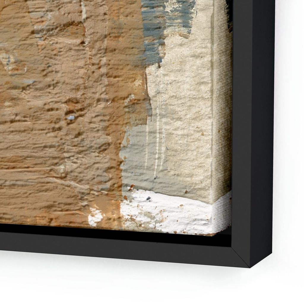 Meditative Mind By Elizabeth Sheppell 48" X 36.5", Black Maple Floater