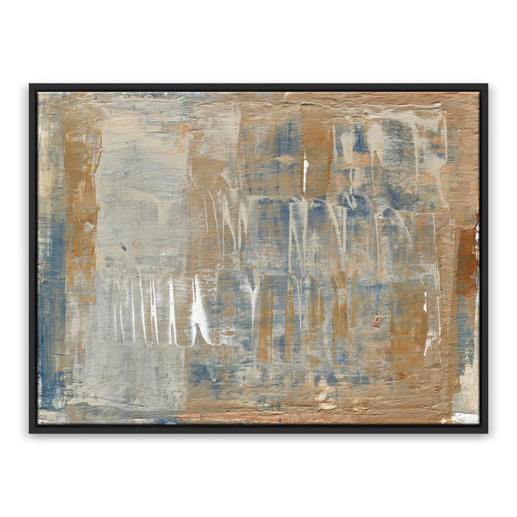 Meditative Mind By Elizabeth Sheppell 48" X 36.5", Black Maple Floater