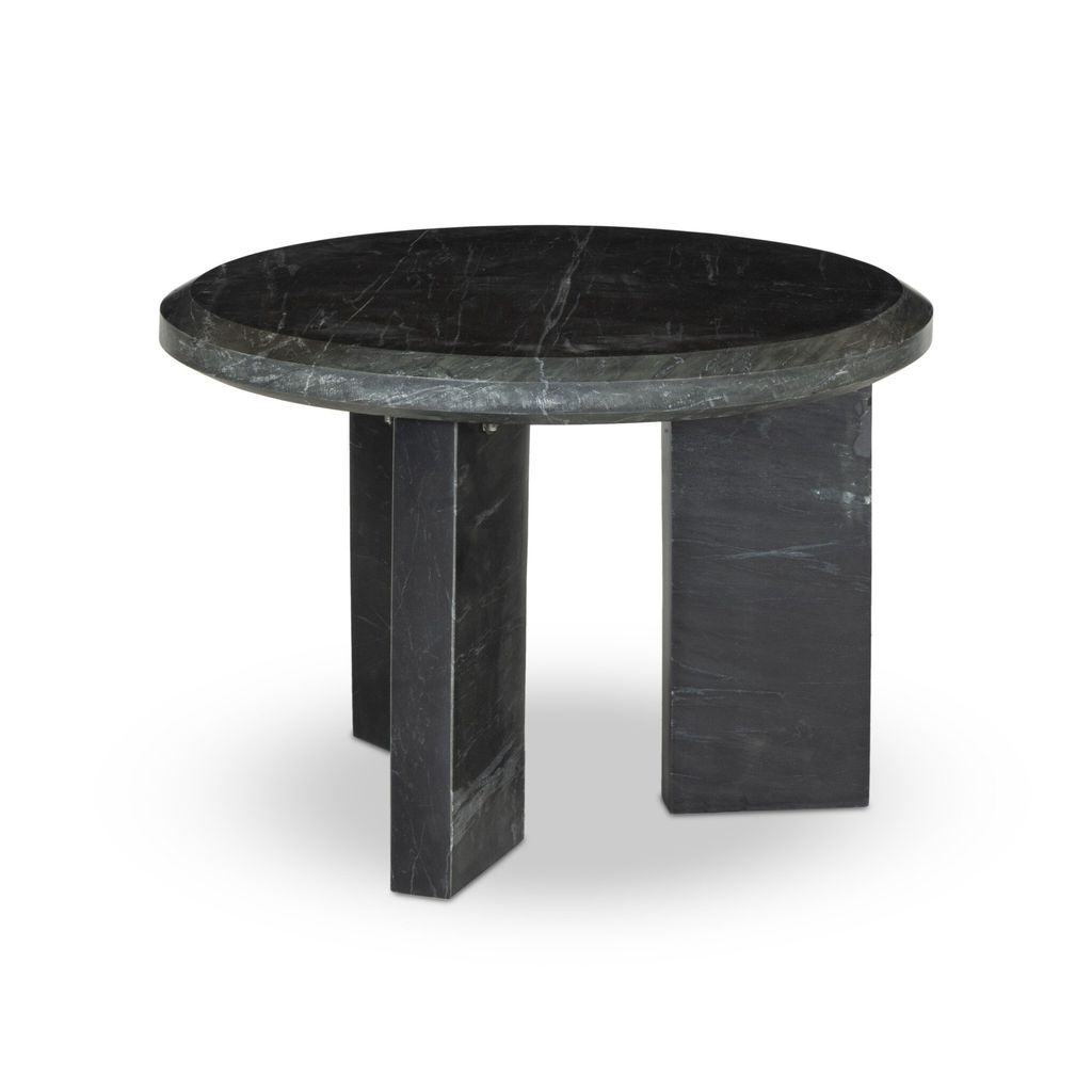Dakota Nesting Coffee Table - Small Size - Black Marble Finish