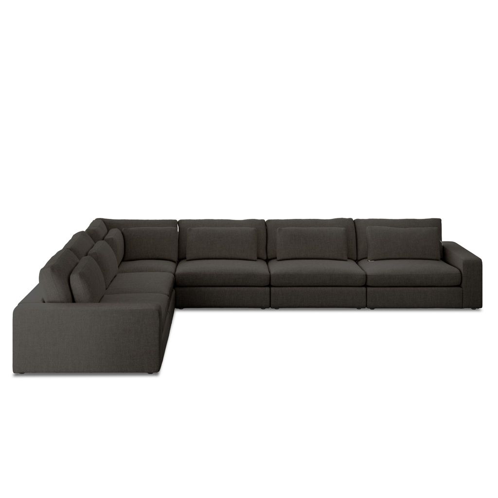 Preview image for Bloor 6-Piece Sectional - 6-Piece Configuration - Landale Charcoal Cover