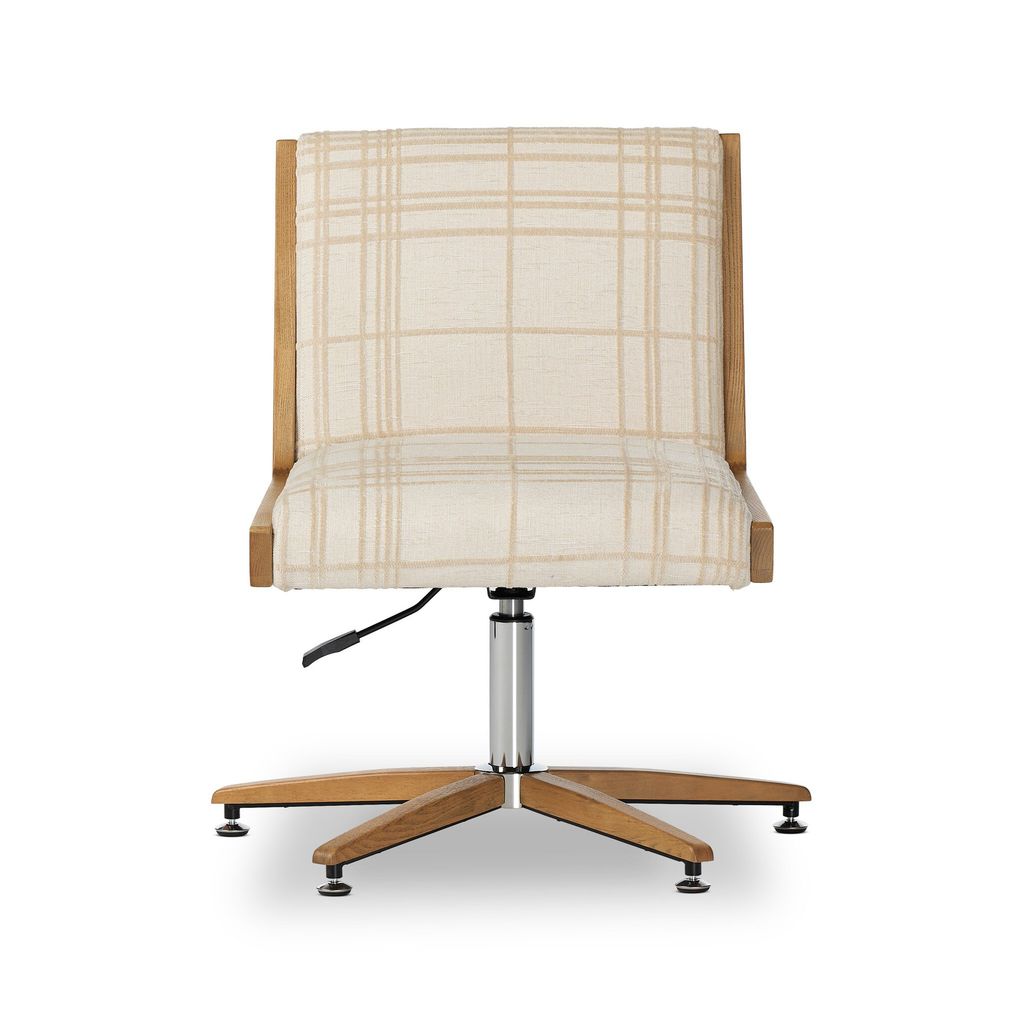 Carla Desk Chair - Sheffield Ivory Cover