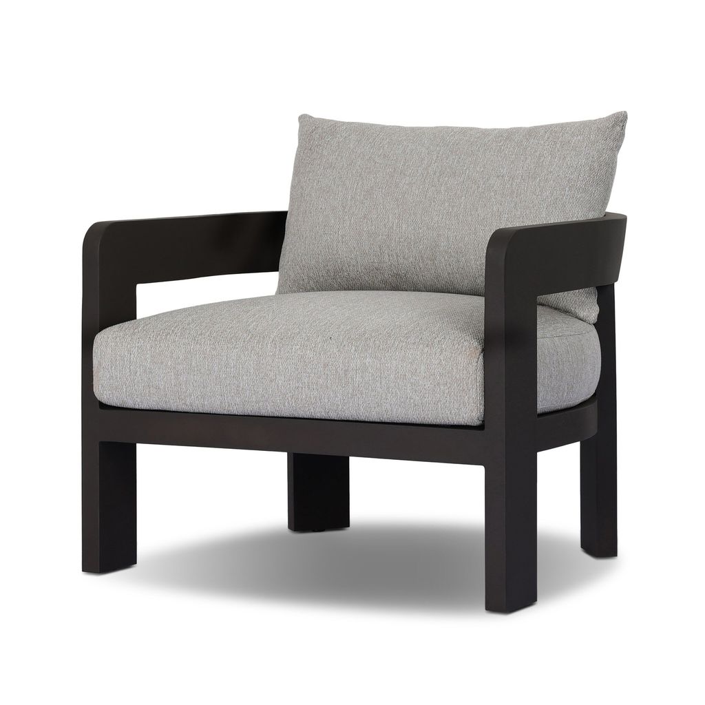 Jackson Outdoor Metal Chair - Concha Fog Cover