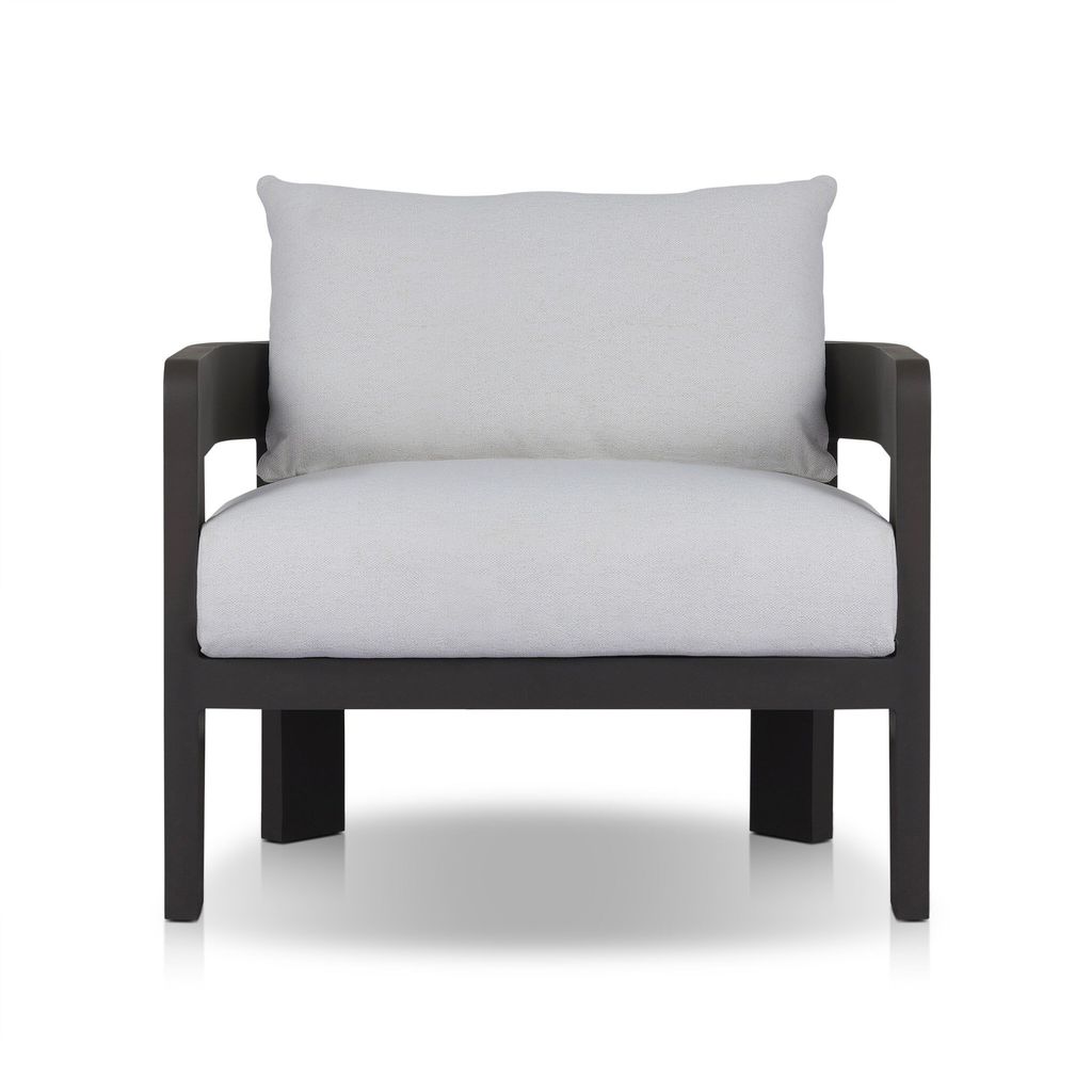 Jackson Outdoor Metal Chair - Alessi Linen Cover