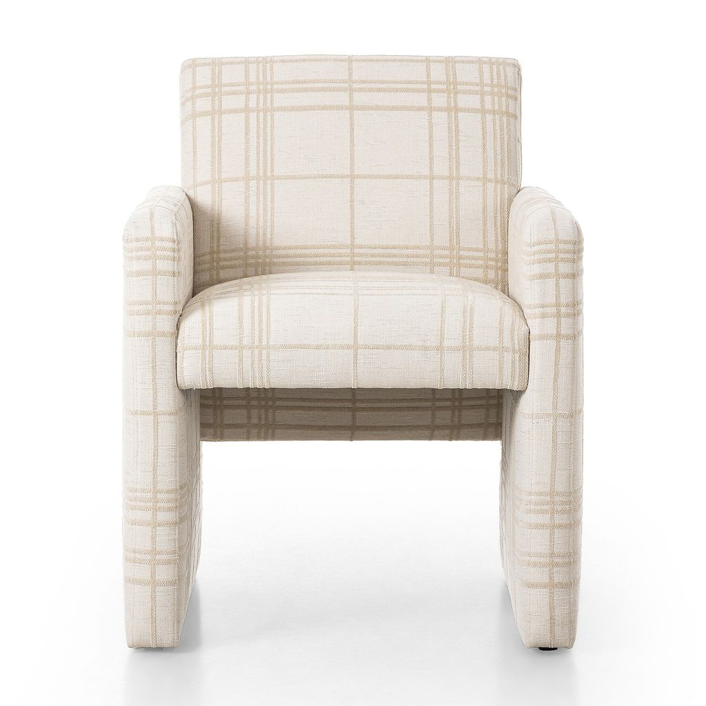 Kima Dining Chair - Sheffield Ivory Cover