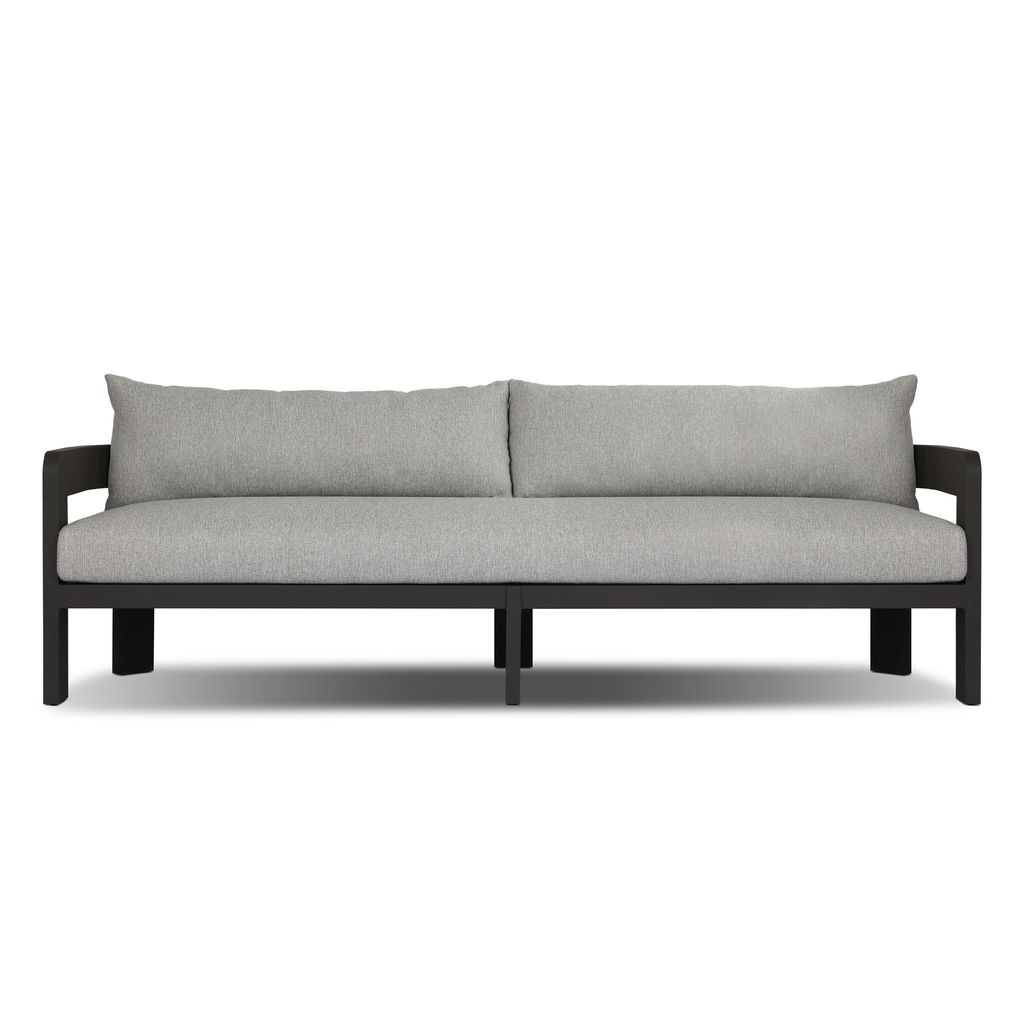 Jackson Outdoor Metal Sofa - Concha Fog Cover