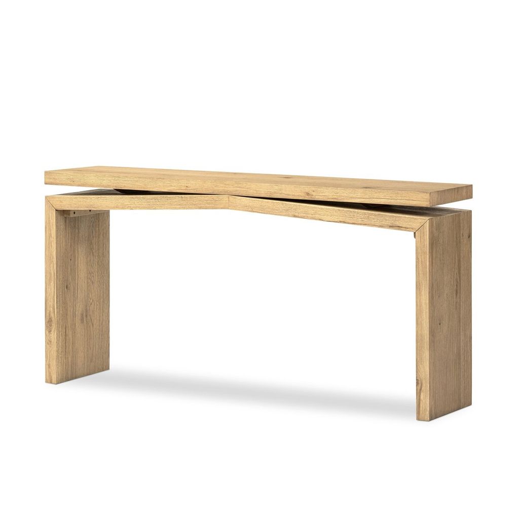 Matthes Console Table 60", Worn Oak Veneer