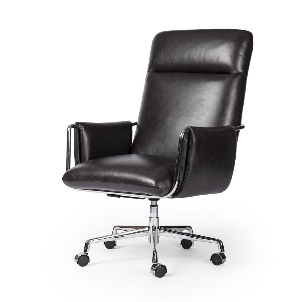 Sherman Desk Chair, Sonoma Black