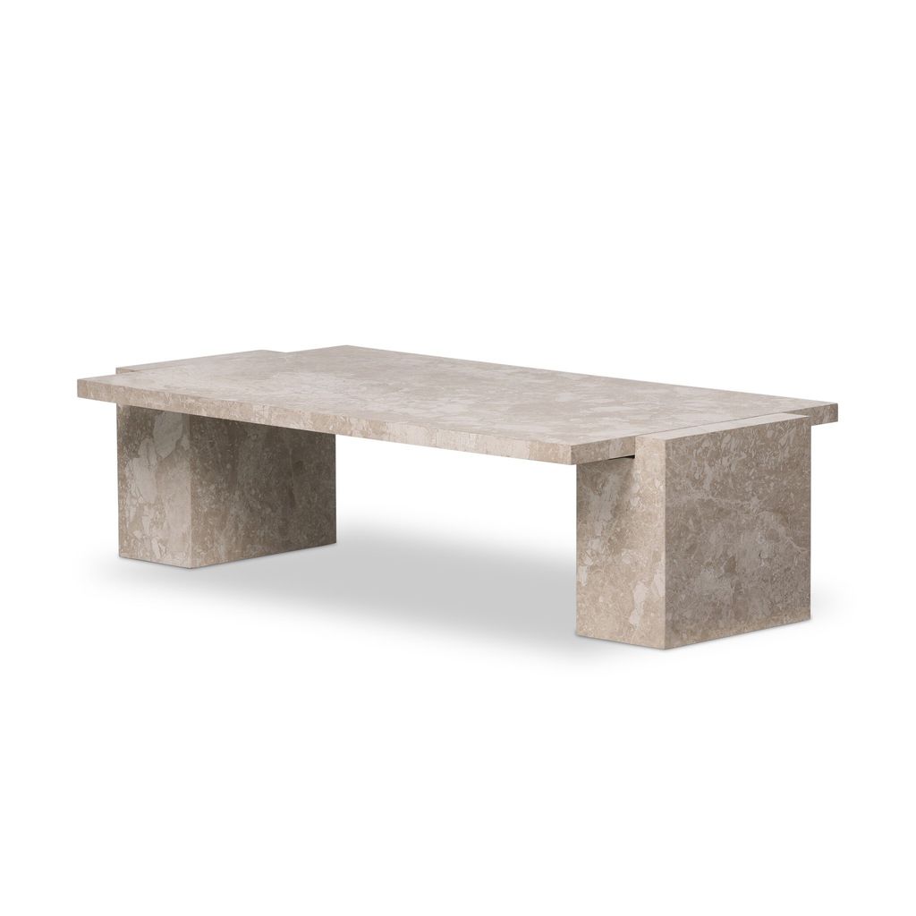 Romano Coffee Table - Lunar Marble Finish