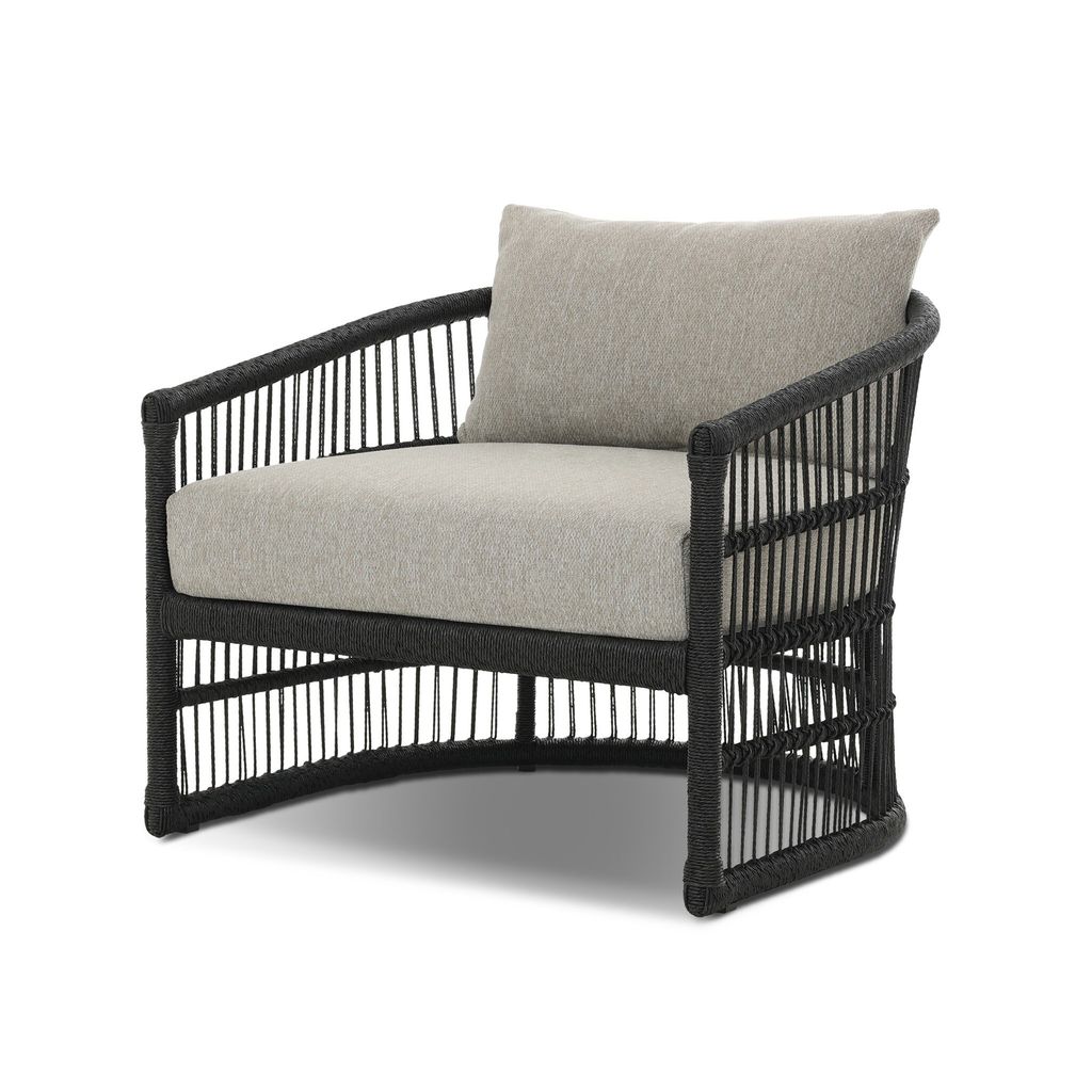 Montecito Outdoor Chair - Faux Black Hyacinth Finish