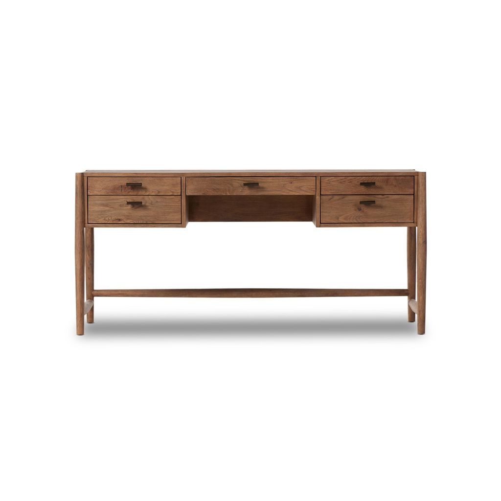 Preview image for Glenview Desk - Weathered Oak Finish