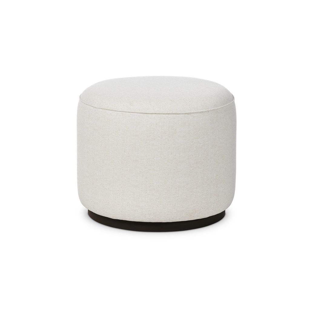 Sinclair Outdoor Ottoman - Alessi Linen Cover