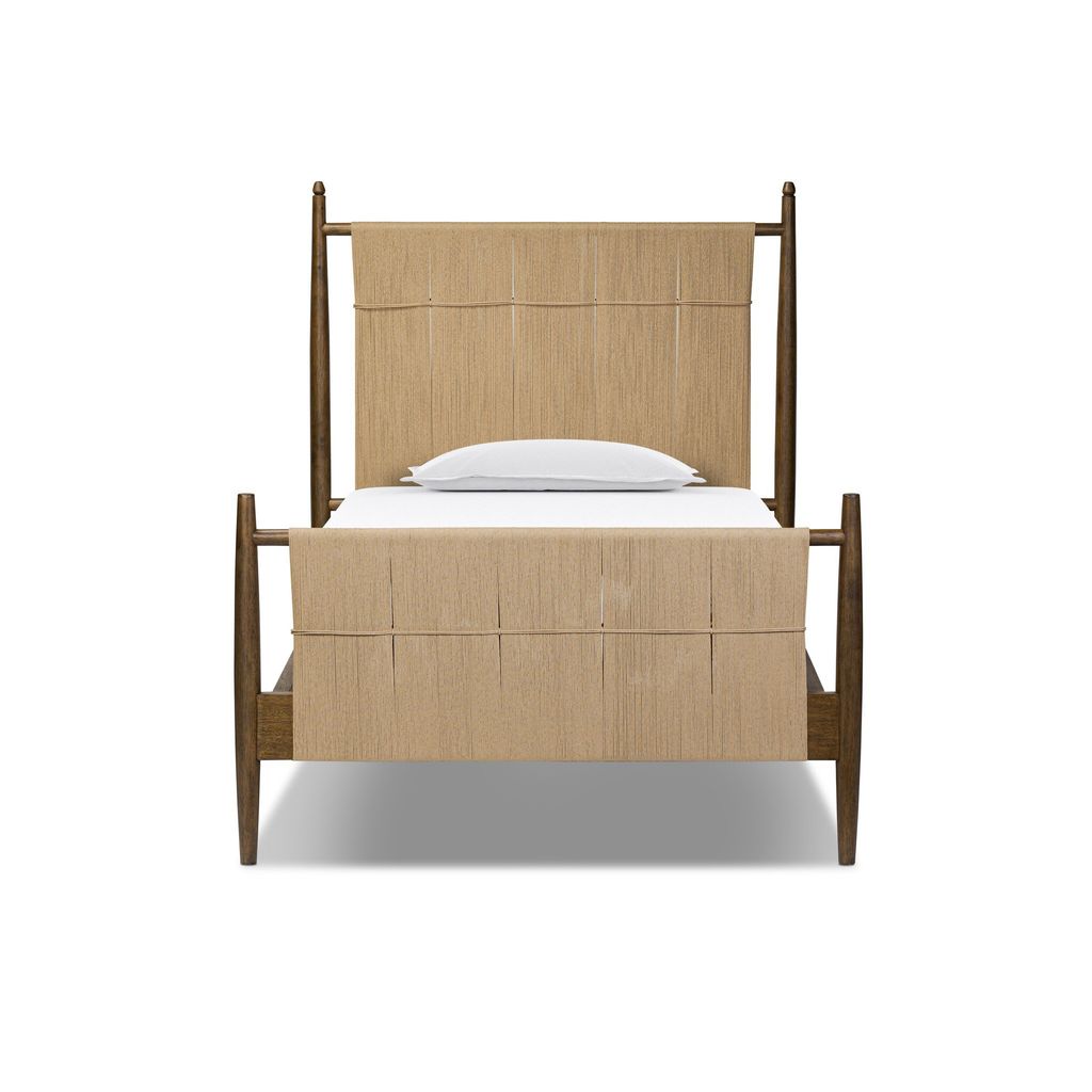 Richard Bed - Twin Size - Almond Finish