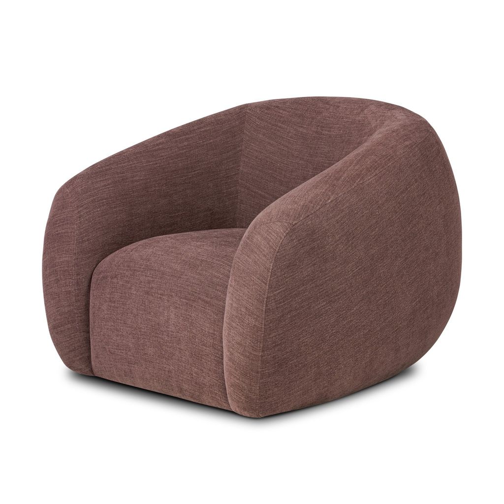 Channing Swivel Chair - Laughlin Plum Cover