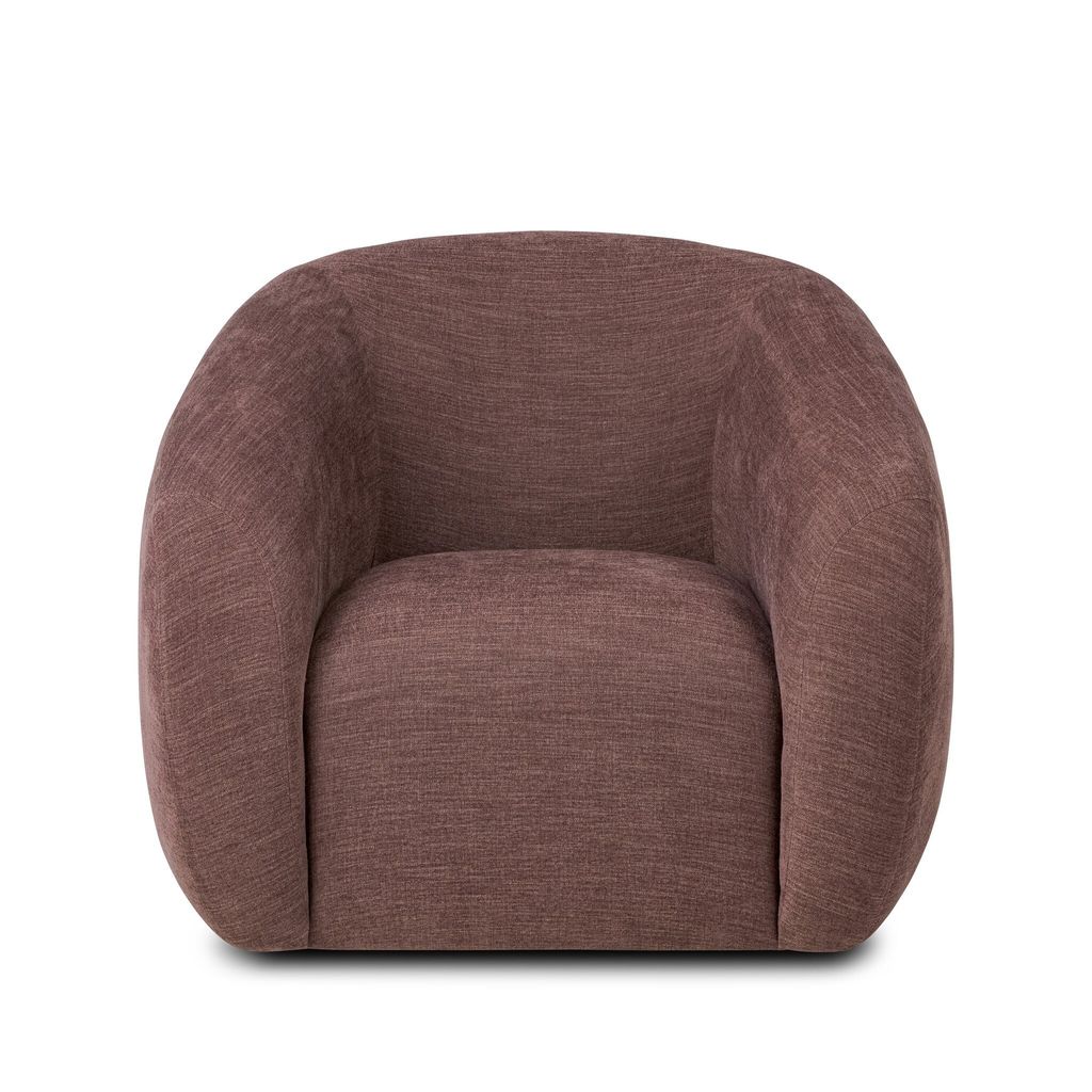 Channing Swivel Chair - Laughlin Plum Cover
