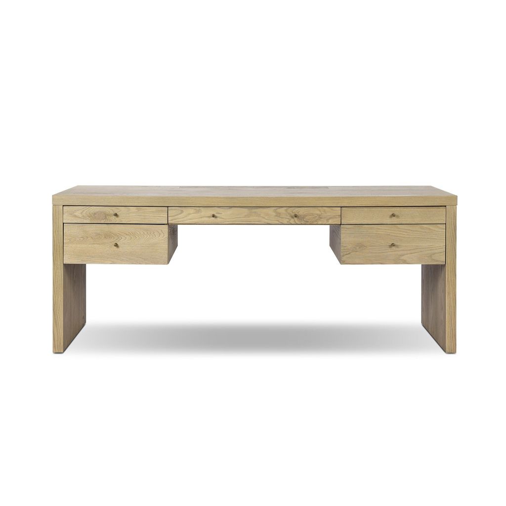 Torrington Desk - Sandy Oak Resawn Finish