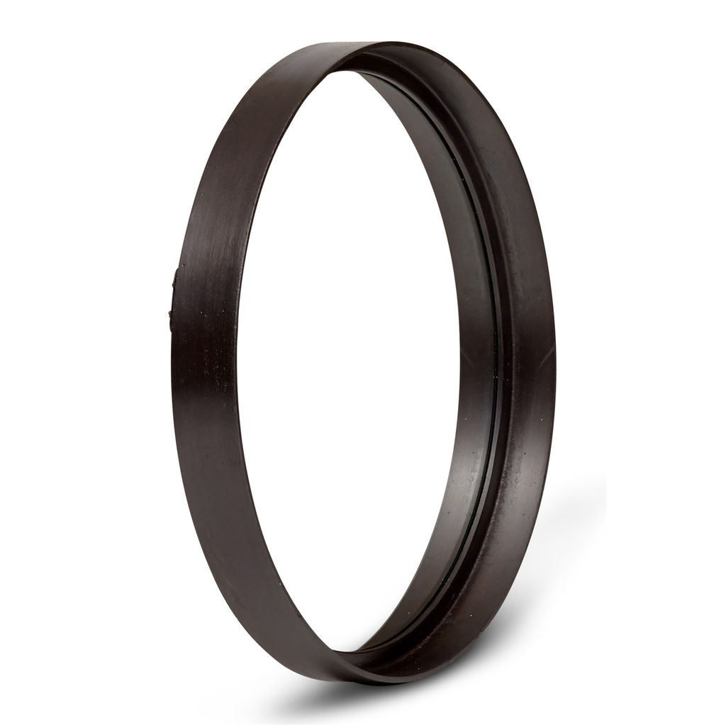 Elements Samar Round Mirror 23", Raw Bronze