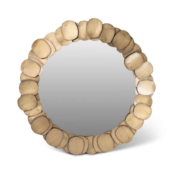 Elements Suri Mirror 43", Antique Brass