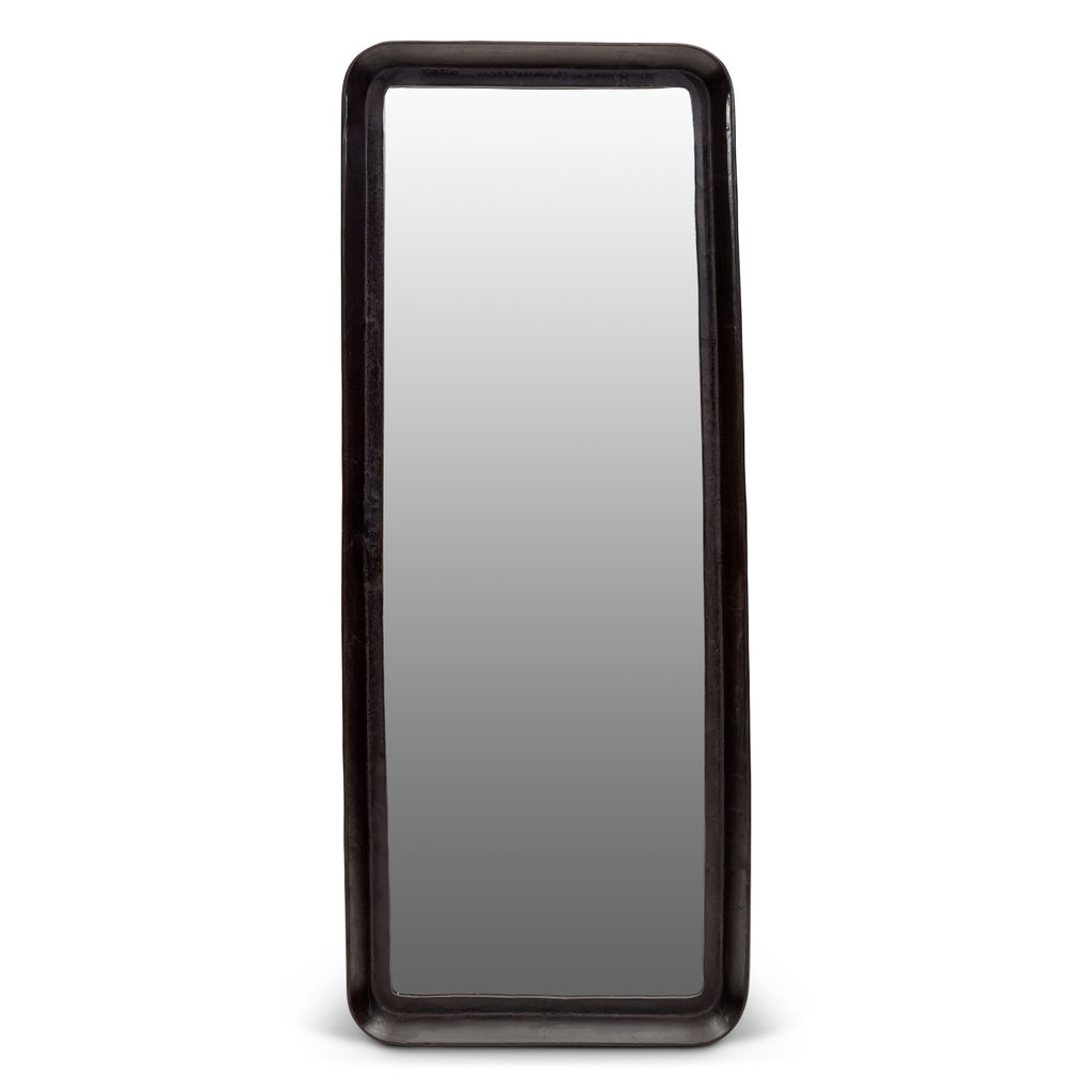 Elements Vinod Wall Mirror, Raw Bronze
