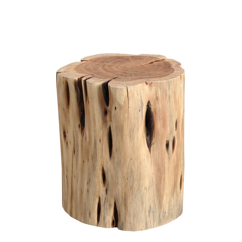 Brooks Solid Wood Stump, Teak
