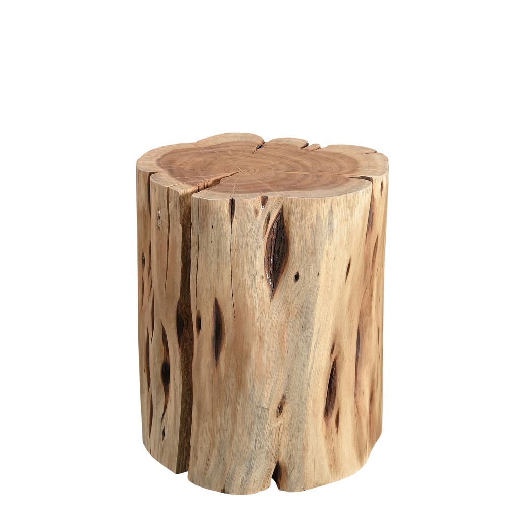Brooks Solid Wood Stump, Teak