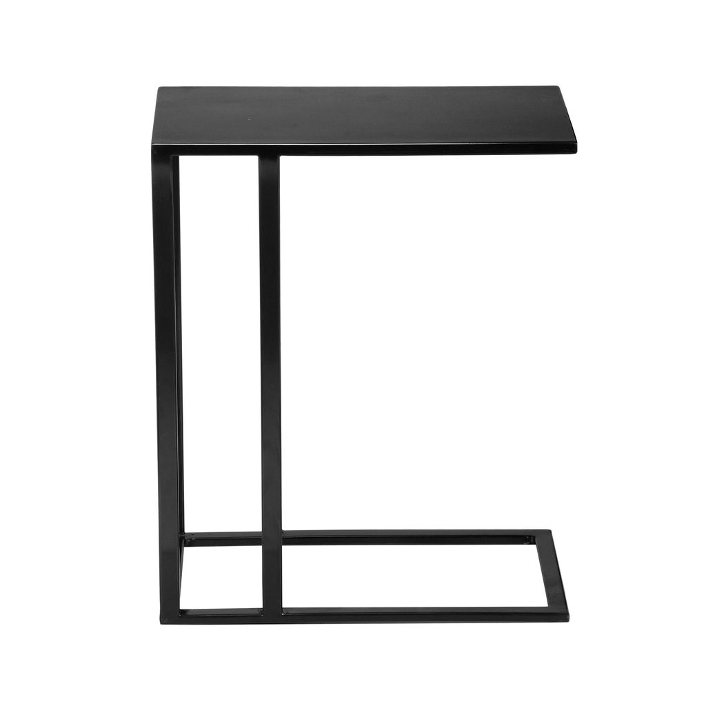 Tanu C Table End Table, Antique Zinc