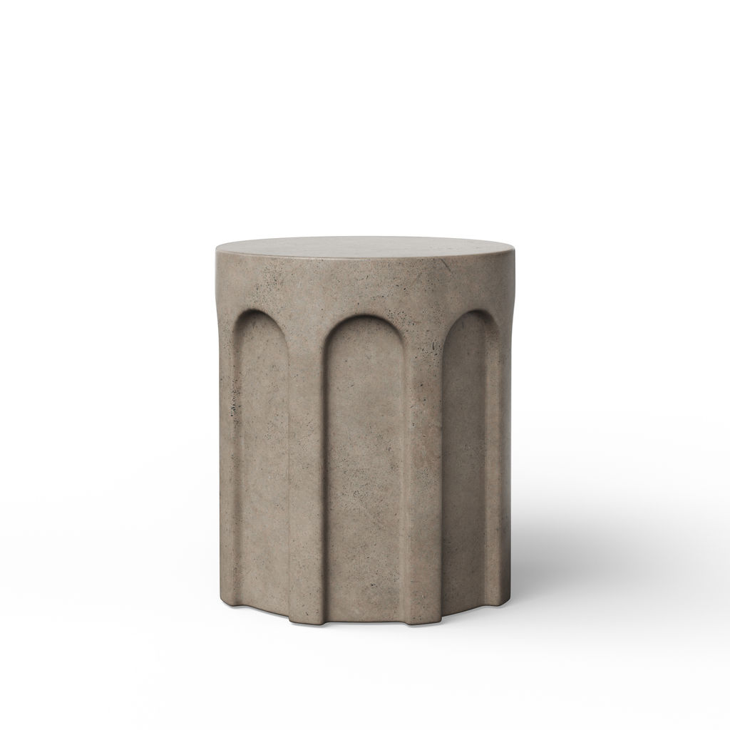 Atlas Stool, Dark Grey