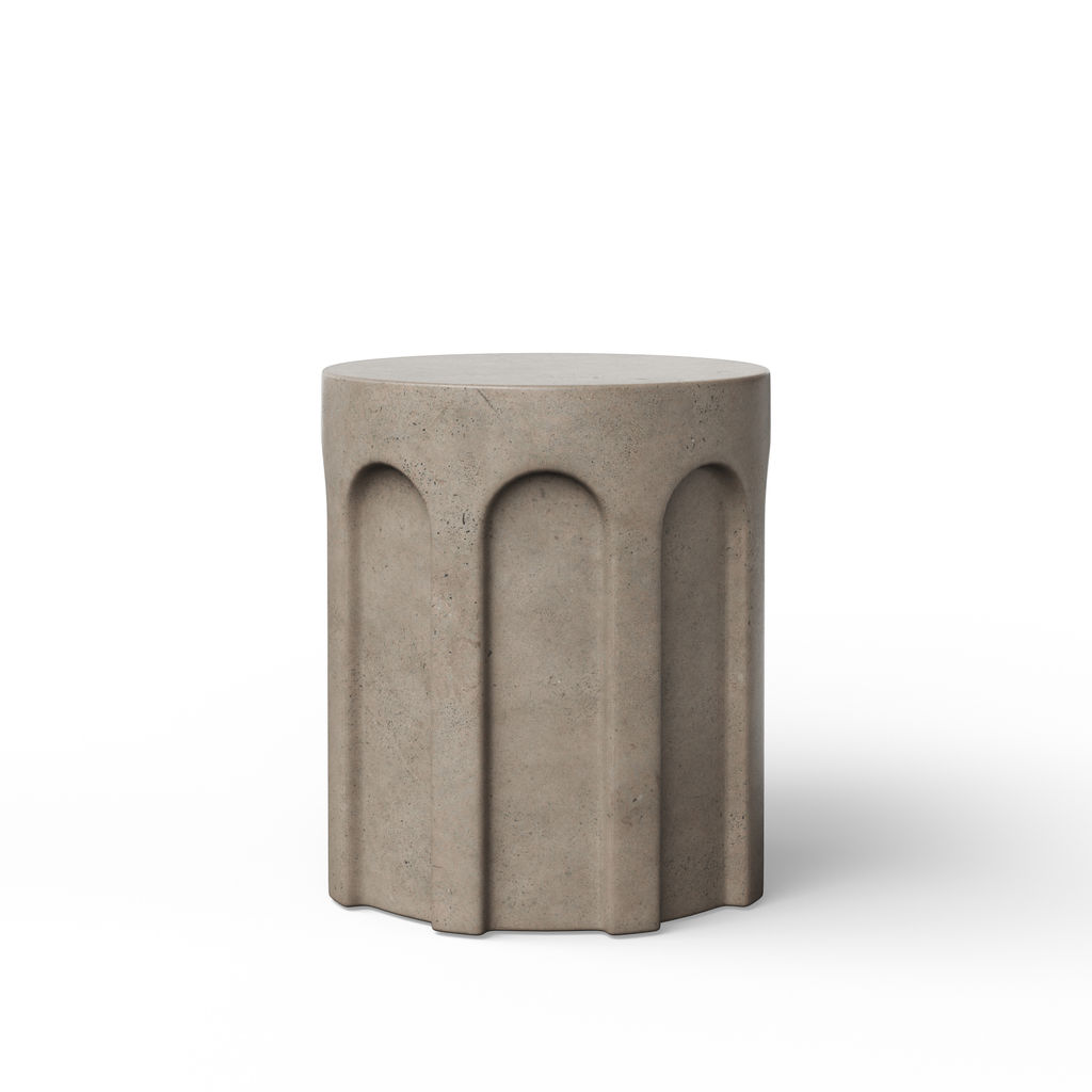 Atlas Stool, Dark Grey